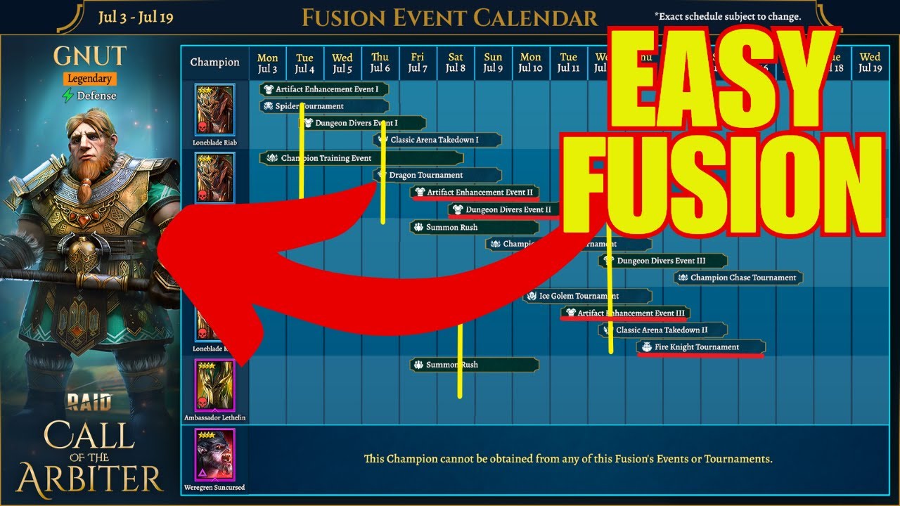 UNLOCK THE SECRETS OF THE GNUT FUSION AN EASY GUIDE FOR SUCCESS RAID: SHADOW LEGENDS