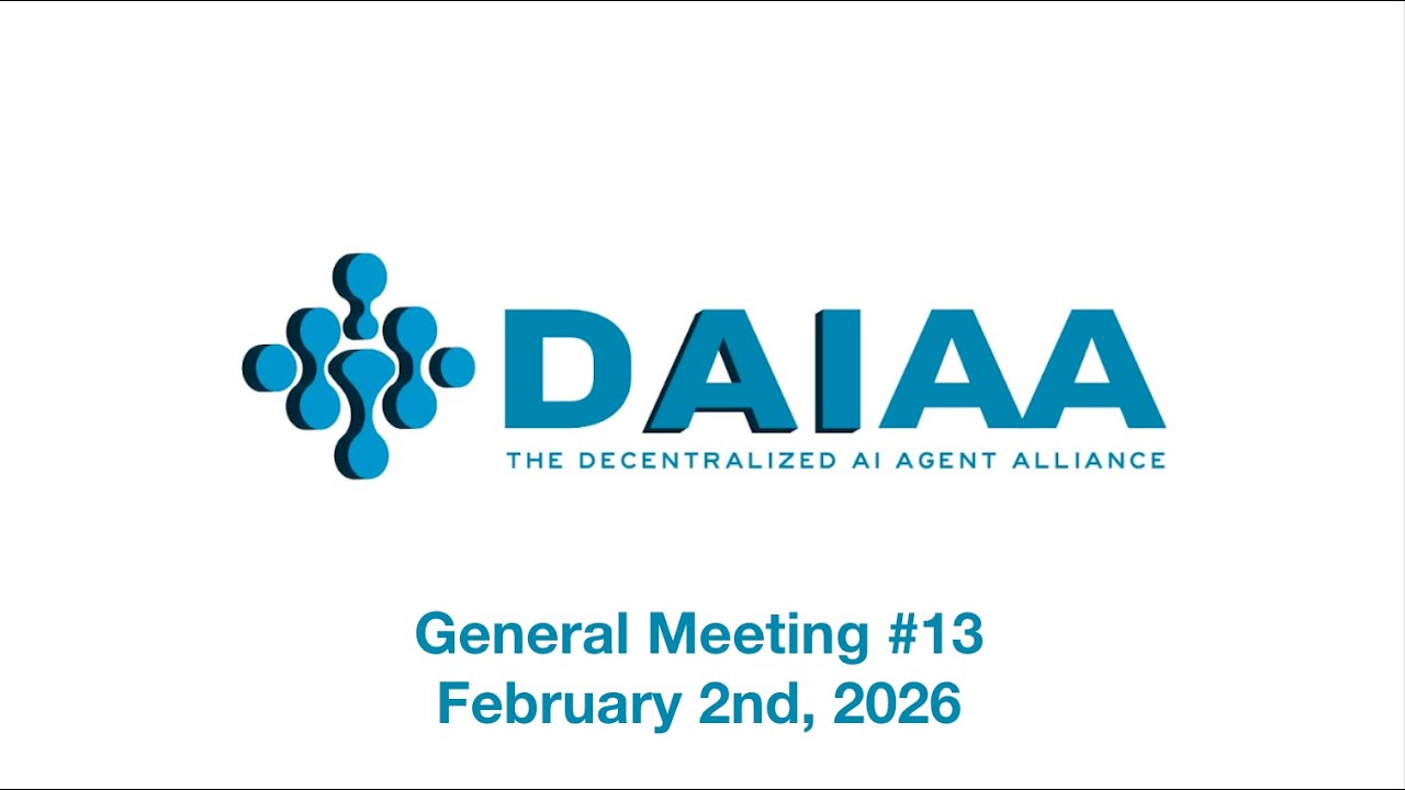 DAIAA General Meeting #12 - February 2nd, 2026, with featured guest Chris Davis With Messari