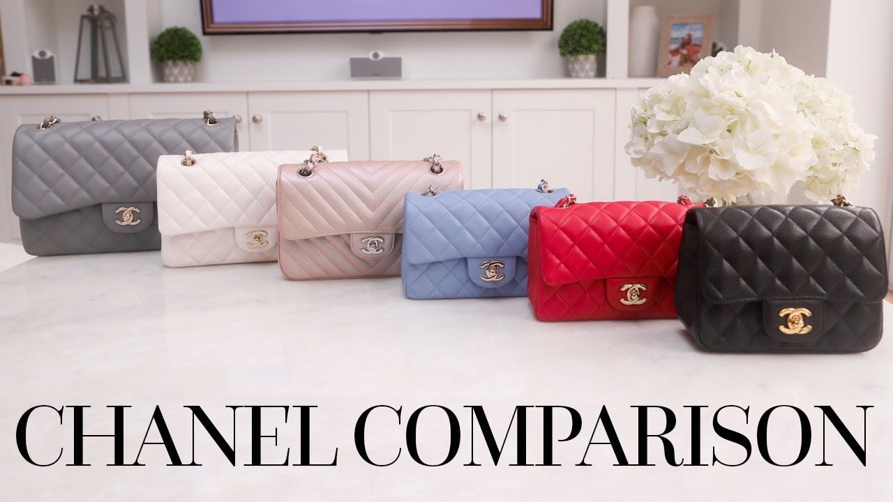 ПЛЮСЫ И МИНУСЫ КАЖДОЙ КЛАССИЧЕСКОЙ МОДЕЛИ CHANEL | СРАВНЕНИЕ РАЗМЕРОВ И ОБЗОР!