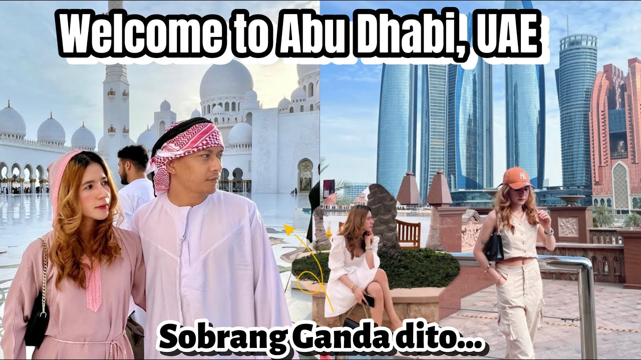 ABU DHABI🇦🇪 OMG!!! I WANT TO LIVE HERE! - Traders Hotel, The Grand Mosque, Emirates Palace Mandarin