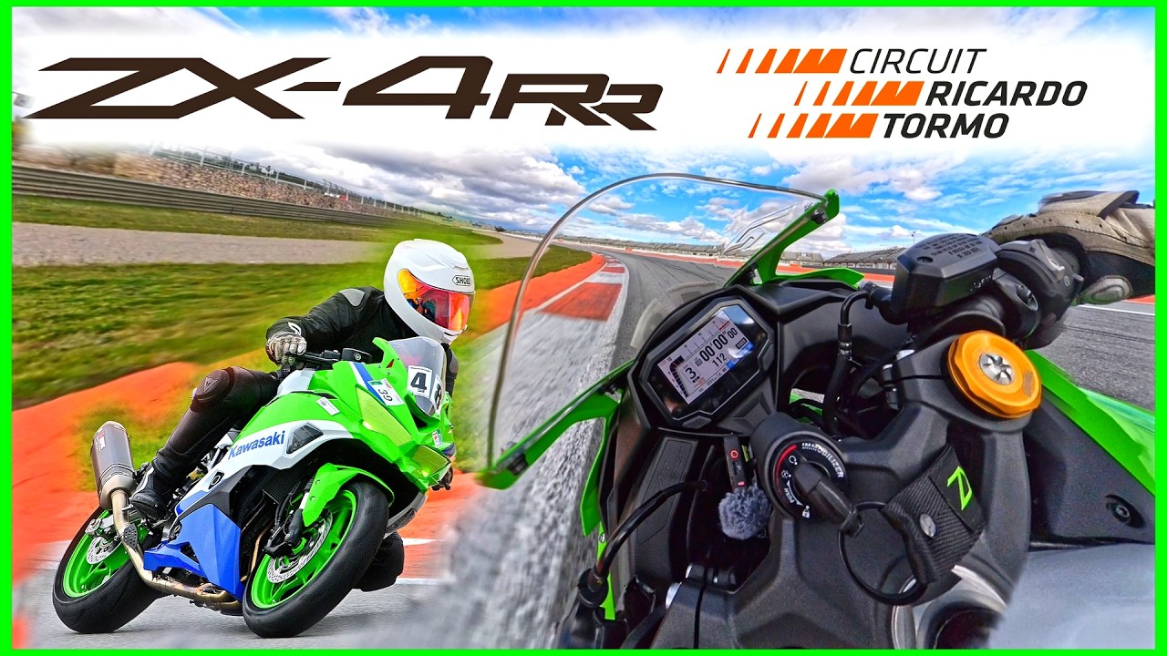 Kawasaki ZX-4RR || 16,000 RPM Screamer on Track