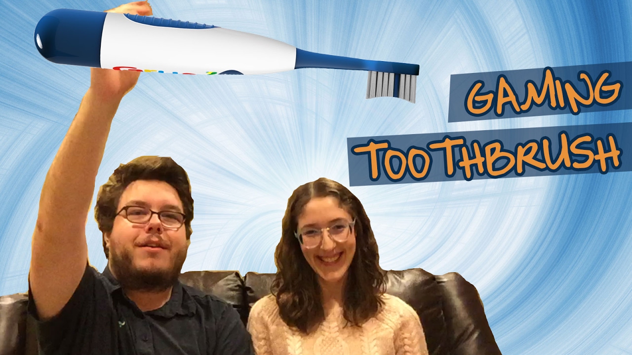 gaming toothbrush test!