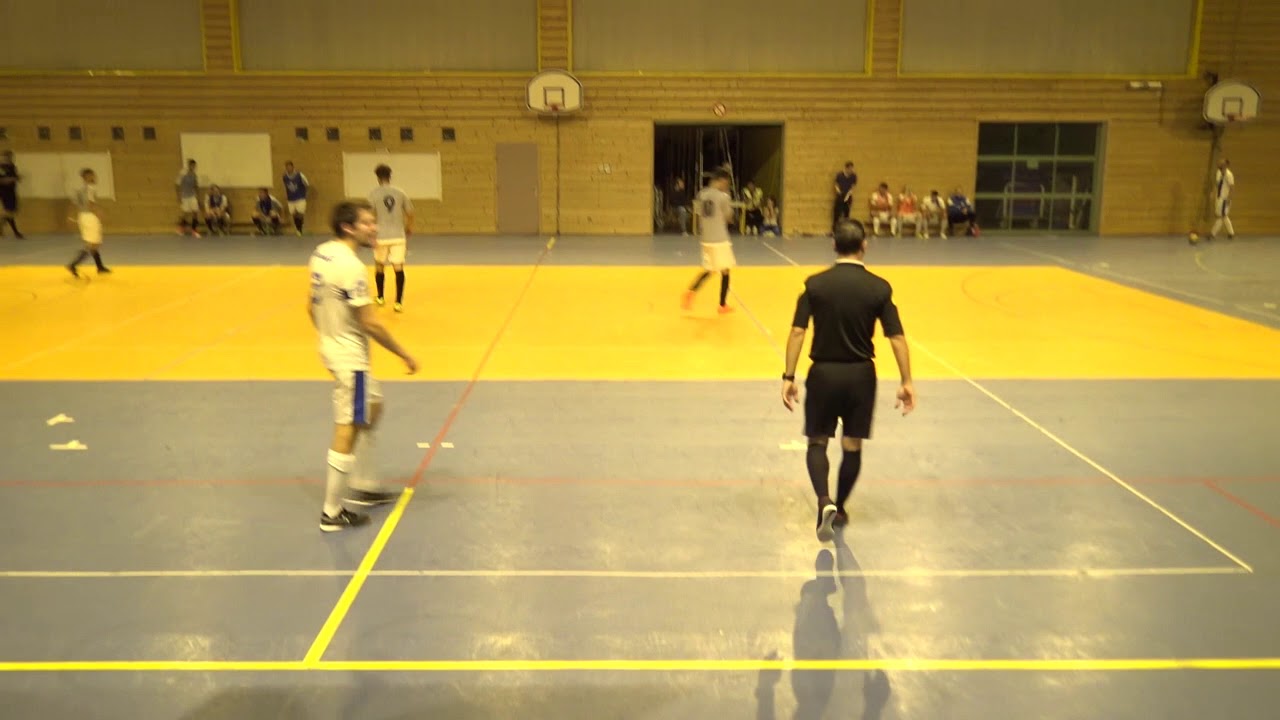 R1 - 2017/2018 - Phase A / J1 - ALF futsal - Cournon Futsal 6-2