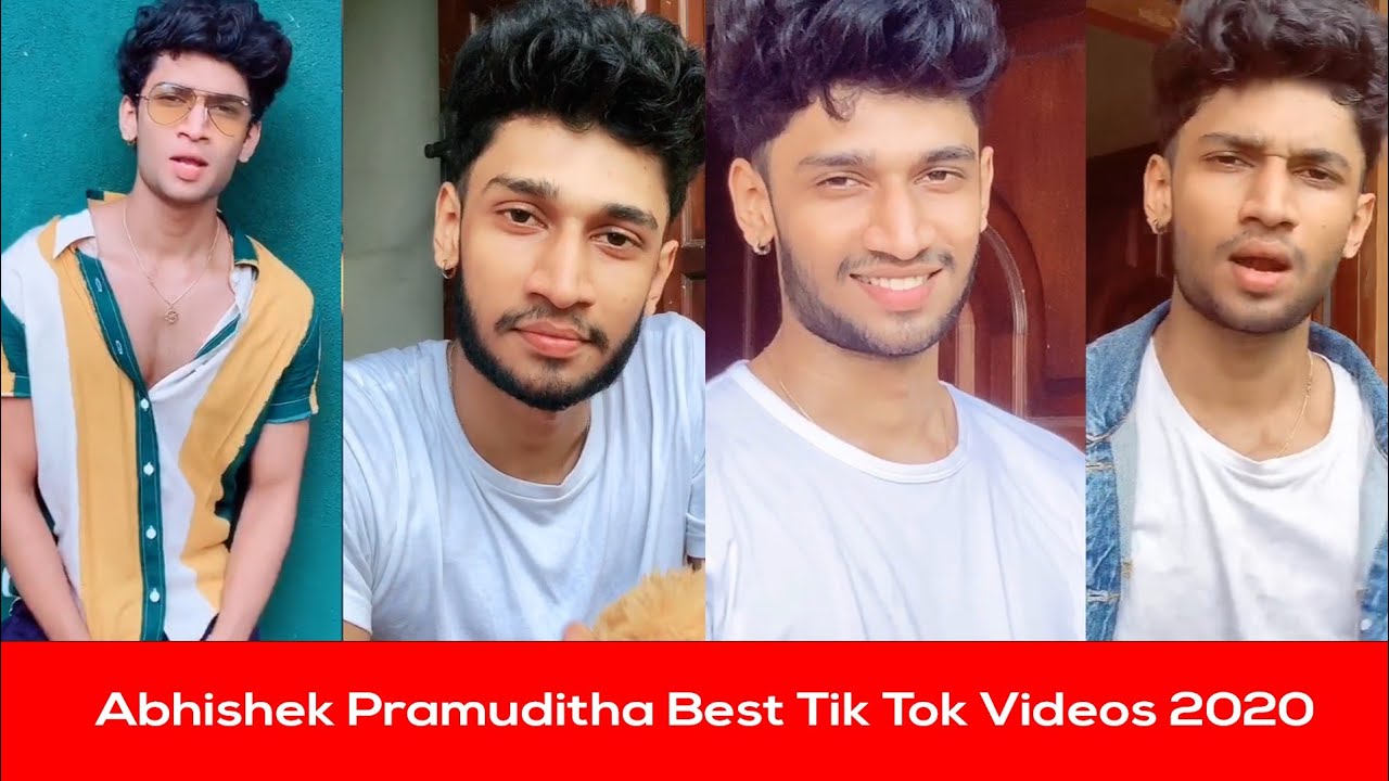 Abhishek Pramuditha Best Tik Tok Videos  | Red Ceylon