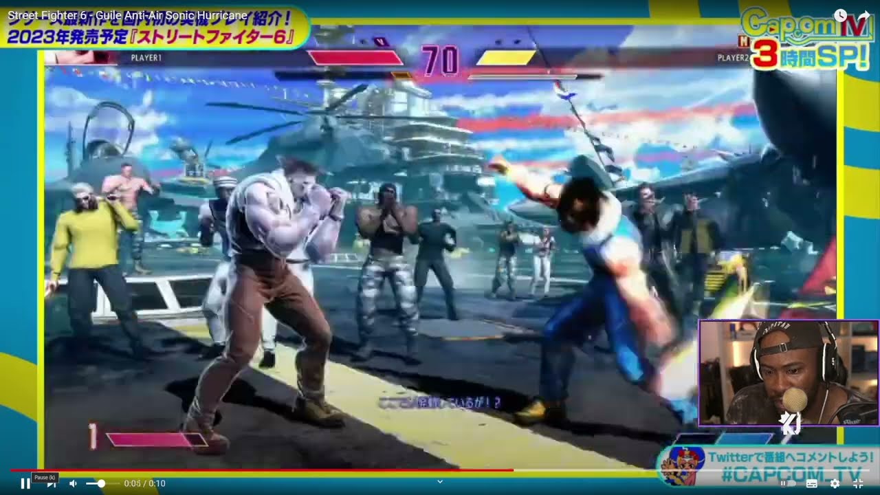Street Fighter 6 - Guile's Anti Air Sonic Boom