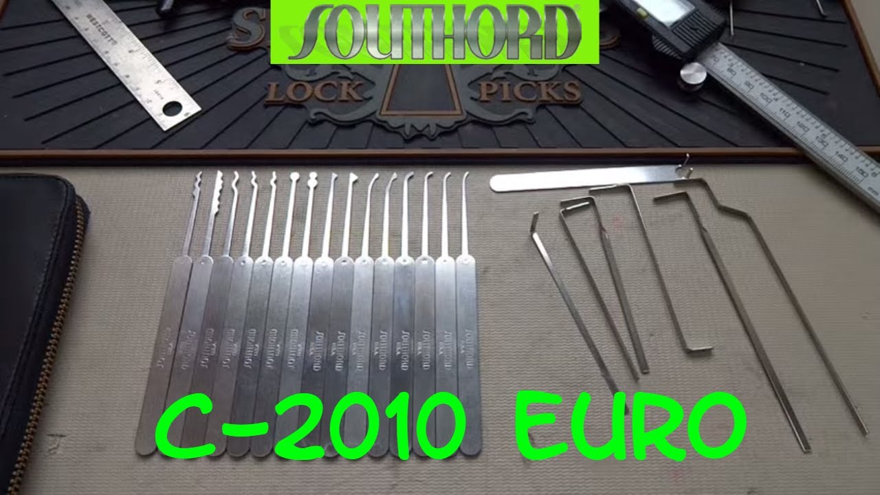 (724) Review: SouthOrd C-2010 Euro Lock Pick Set
