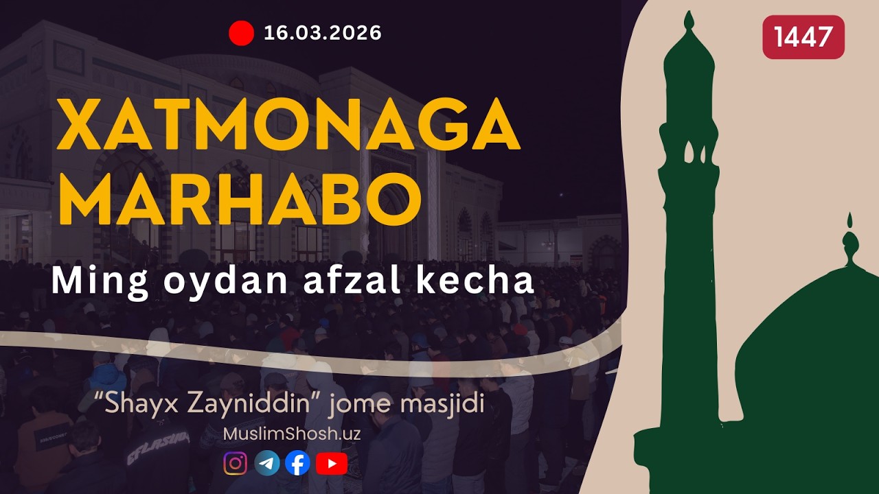 🔴MING OYDAN AFZAL KECHA....
