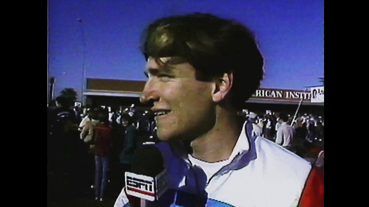 1989 America West Mile   Steve Scott