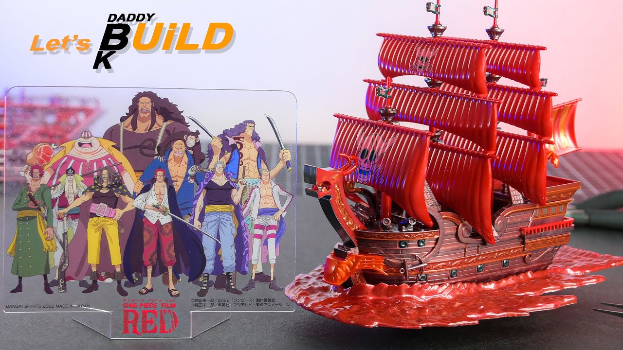 RED FORCE RED HAIR PIRATES, One Piece Grand Ship Collection Commemorative color Ver. of 
