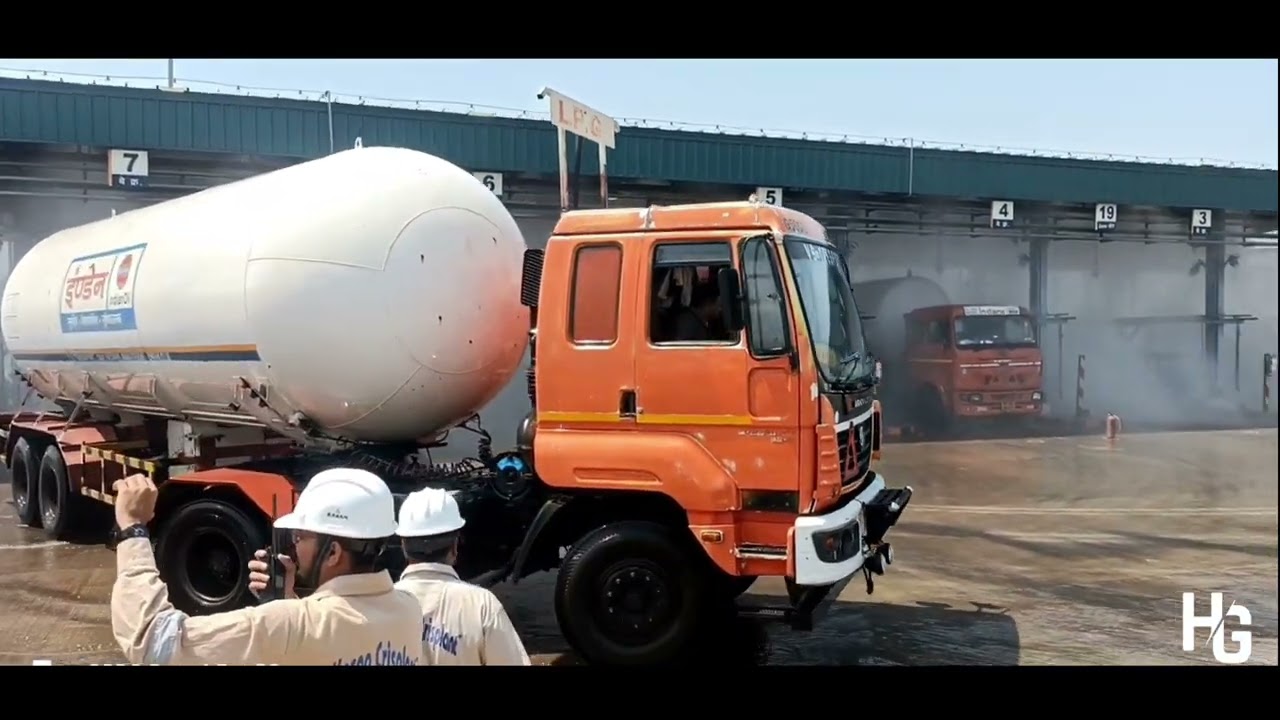 Safety Fire Drill At IOCL LPG Bottling Plant