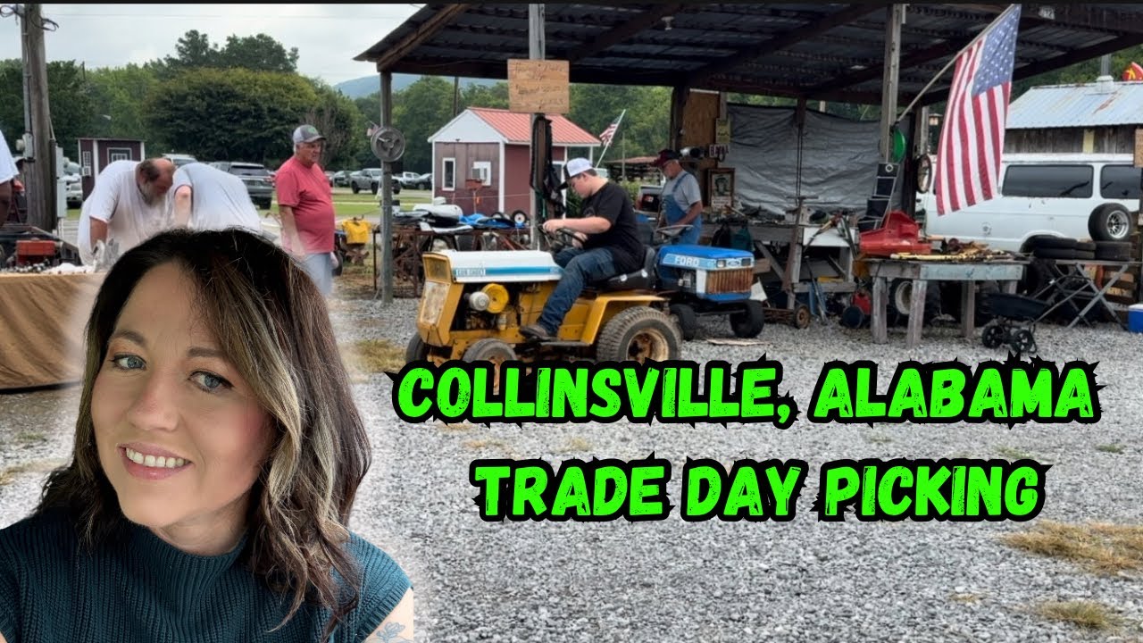 Picking at Collinsville, Alabama TRADE DAY | I finally found a mega BOLO at GOODWILL.