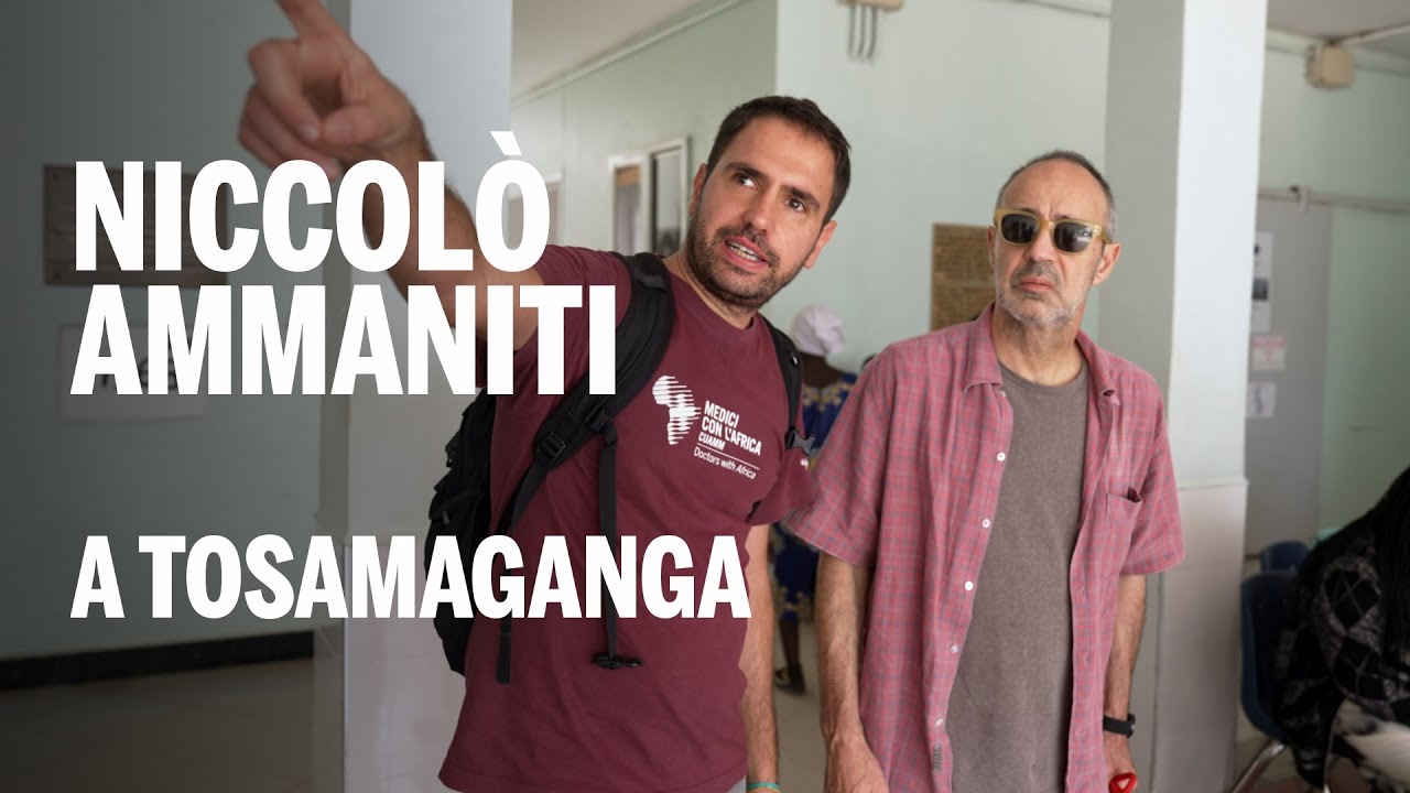 Niccol&ograve; Ammaniti a Tosamaganga