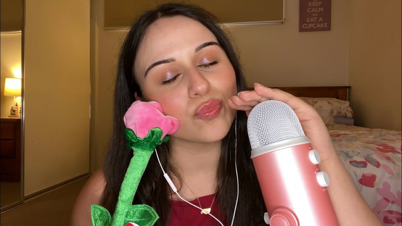 ASMR🌹Valentine Trigger Words Just For You 💌 (clicky romantic whispers)