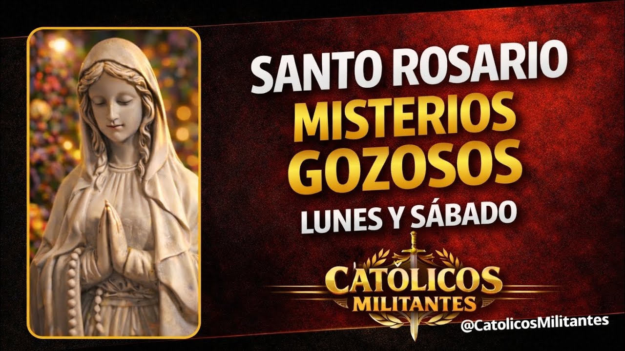 📿🌹 Santo Rosario | Hoy sábado 21 de febrero  de 2026 | Misterios Gozosos #santorosariodehoy 