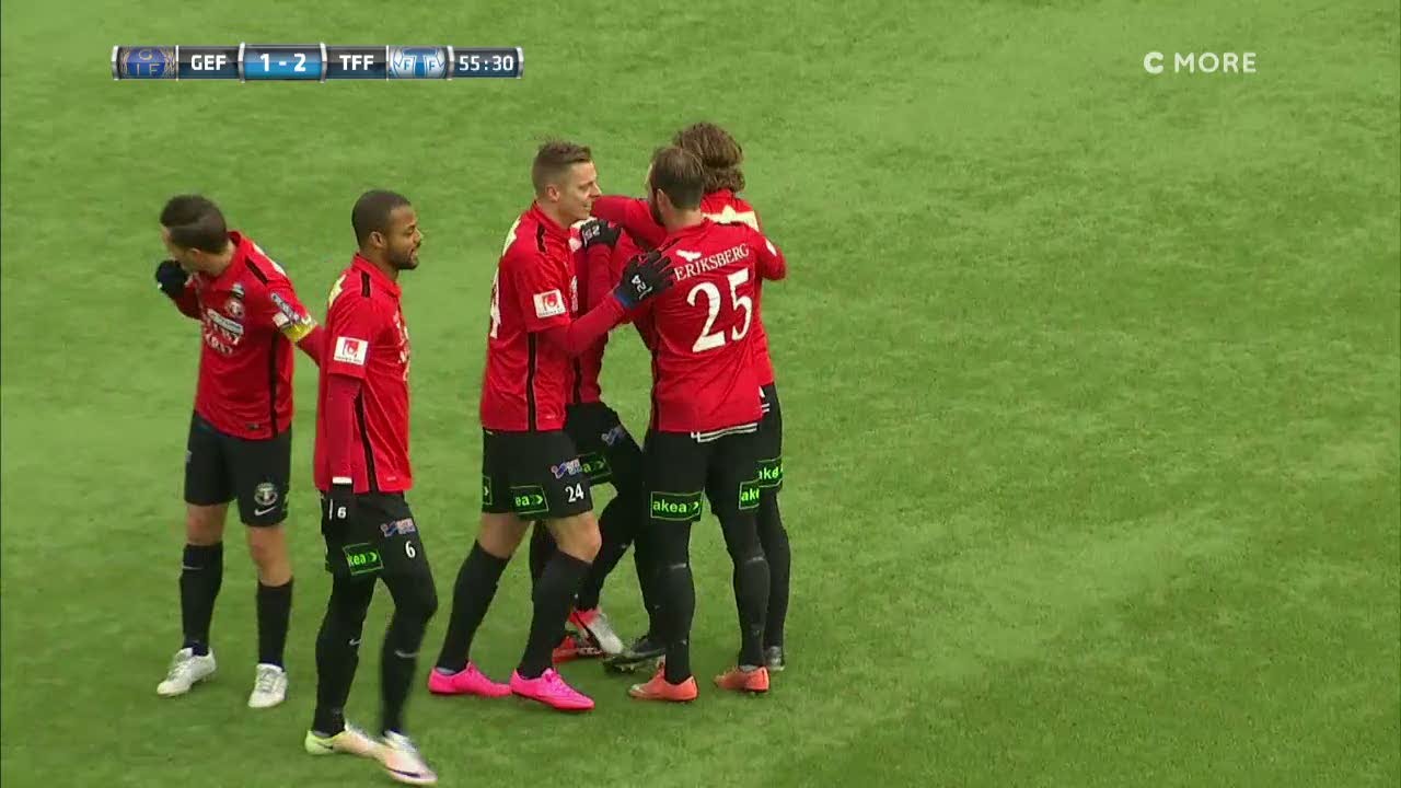 H&ouml;jdpunkter: Trelleborgs 19-&aring;ring s&auml;nkte Gefle med pangskott - TV4 Sport