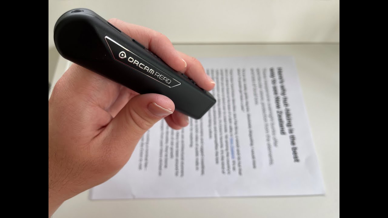 New Tech: hands on OrCam Read