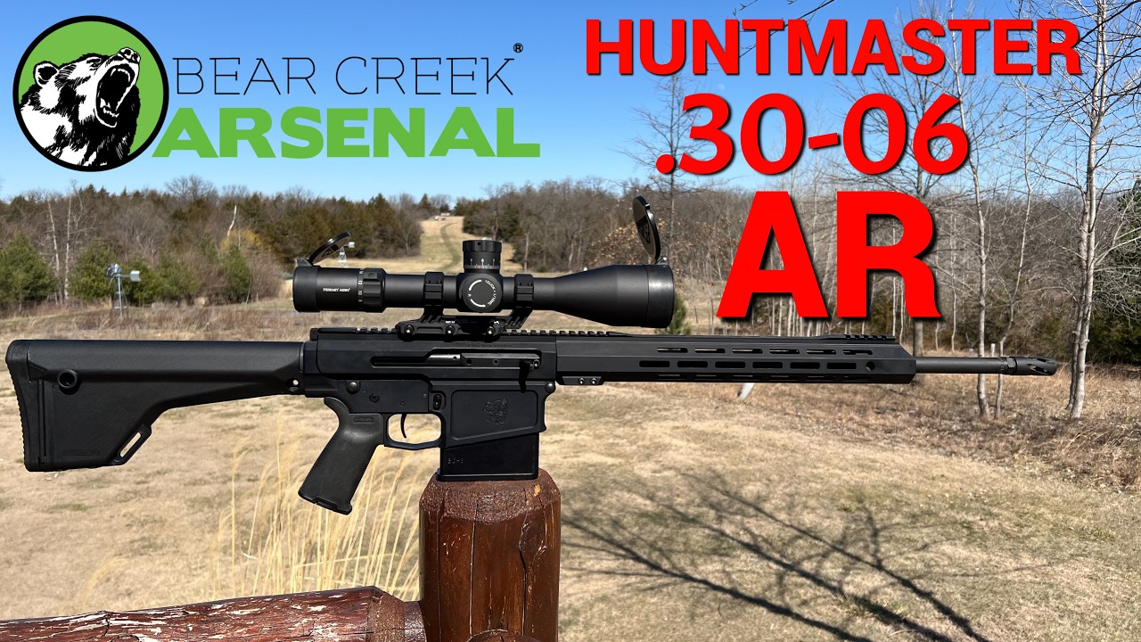 Винтовка BCA-8 Huntmaster .30-06 в стиле AR-10