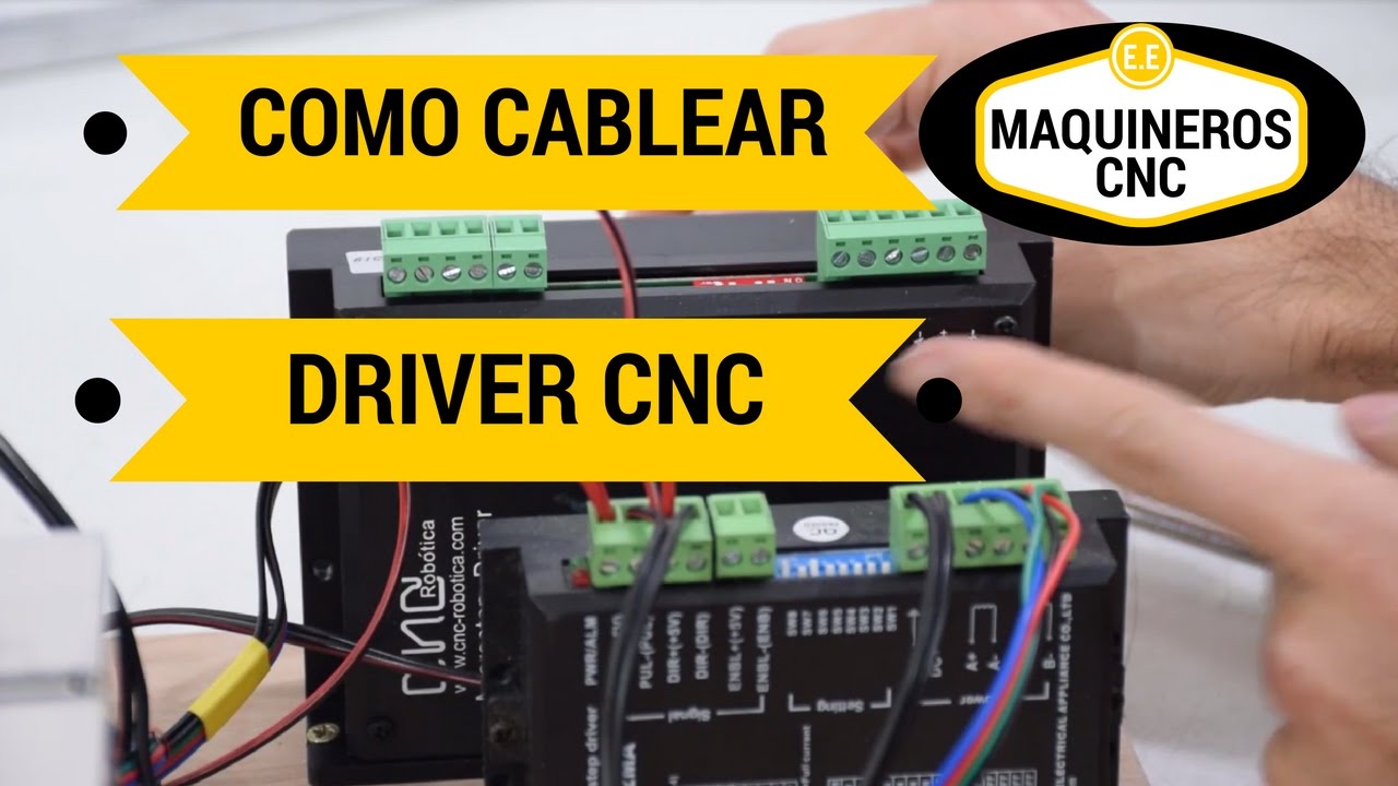 Cómo Conectar un Driver CNC: Guía de Cableado Paso a Paso