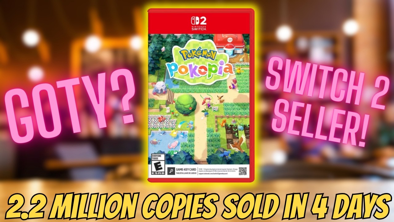 Игра Pokemon Pokopia бьет рекорды!