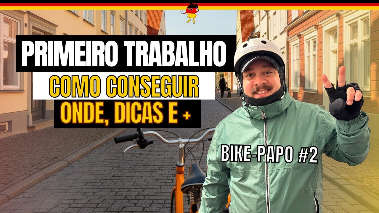 PRIMEIRO TRABALHO NA ALEMANHA - COMO CONSEGUIR E DESAFIOS - #BIKEPAPO 2