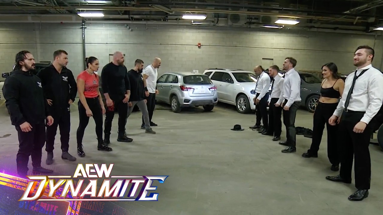 Уилл Оспирей выводит United Empire на драку с Death Riders! | AEW Dynamite, 08.04.2026