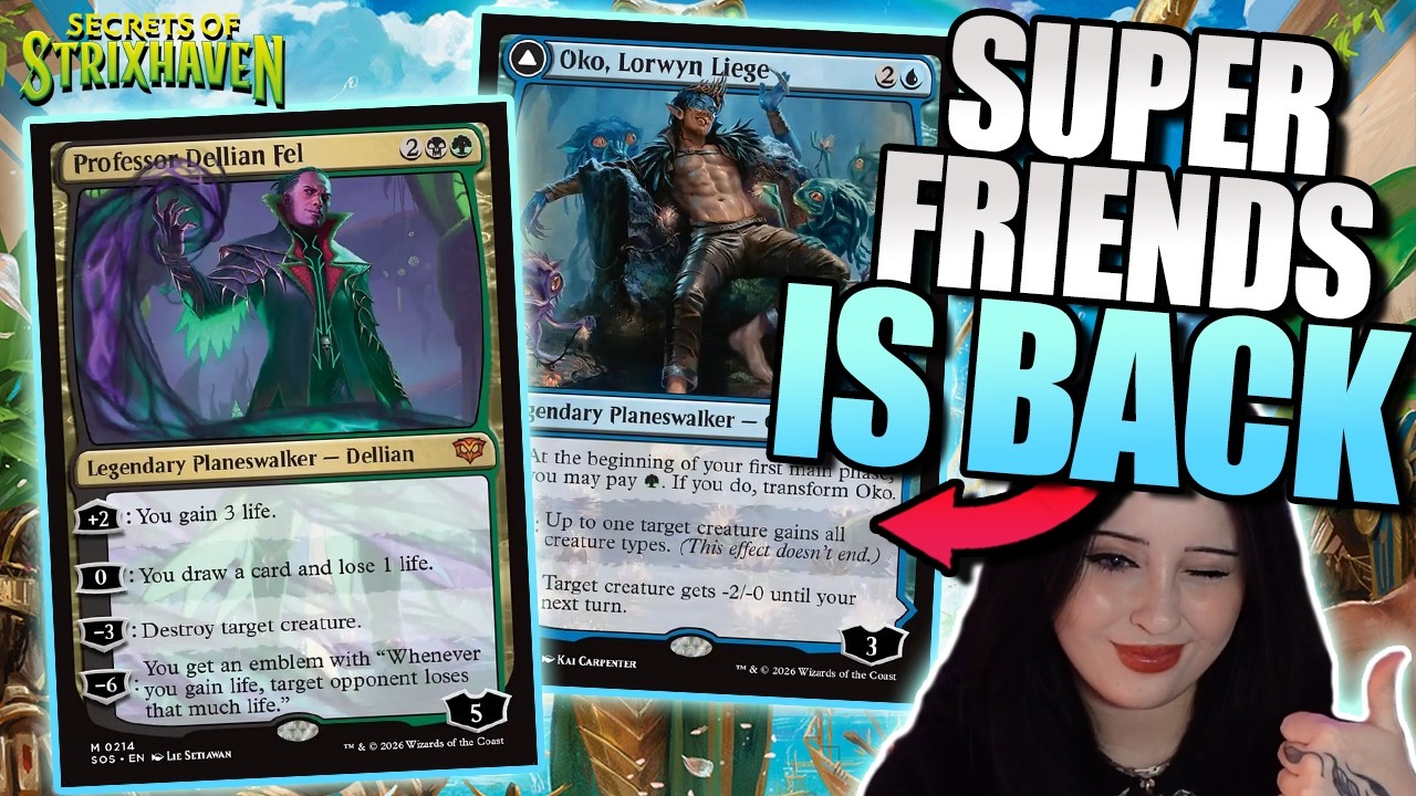 Superfriends is SUPER Powerful! | Secrets of Strixhaven Standard MTG Arena