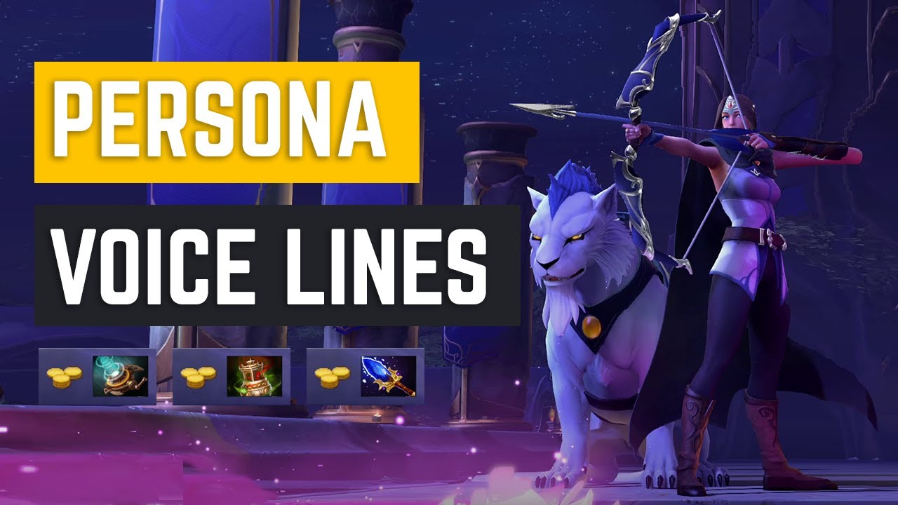 MIRANA OF NIGHTSILVER PERSONA | VOICE LINES AND REACTIONS TO PURCHASED ITEMS