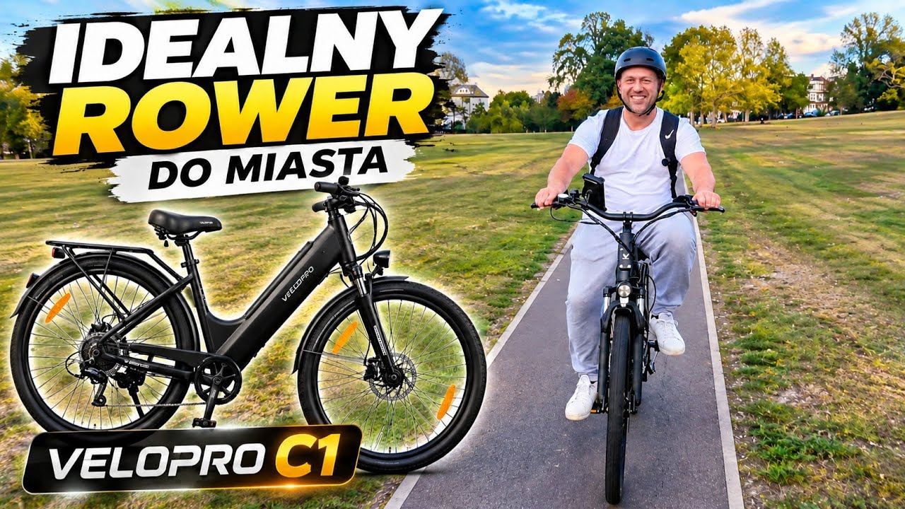 Drożejące paliwo i korki? VELOPRO C1 może być idealną alternatywą! Idealny e-bike do miasta!