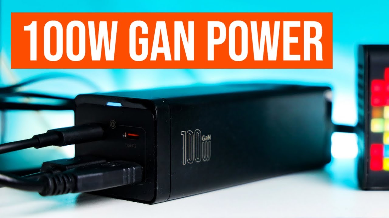 Baseus 100W GaN USB-C Netzteil - Nur ein Stecker für 100W Power