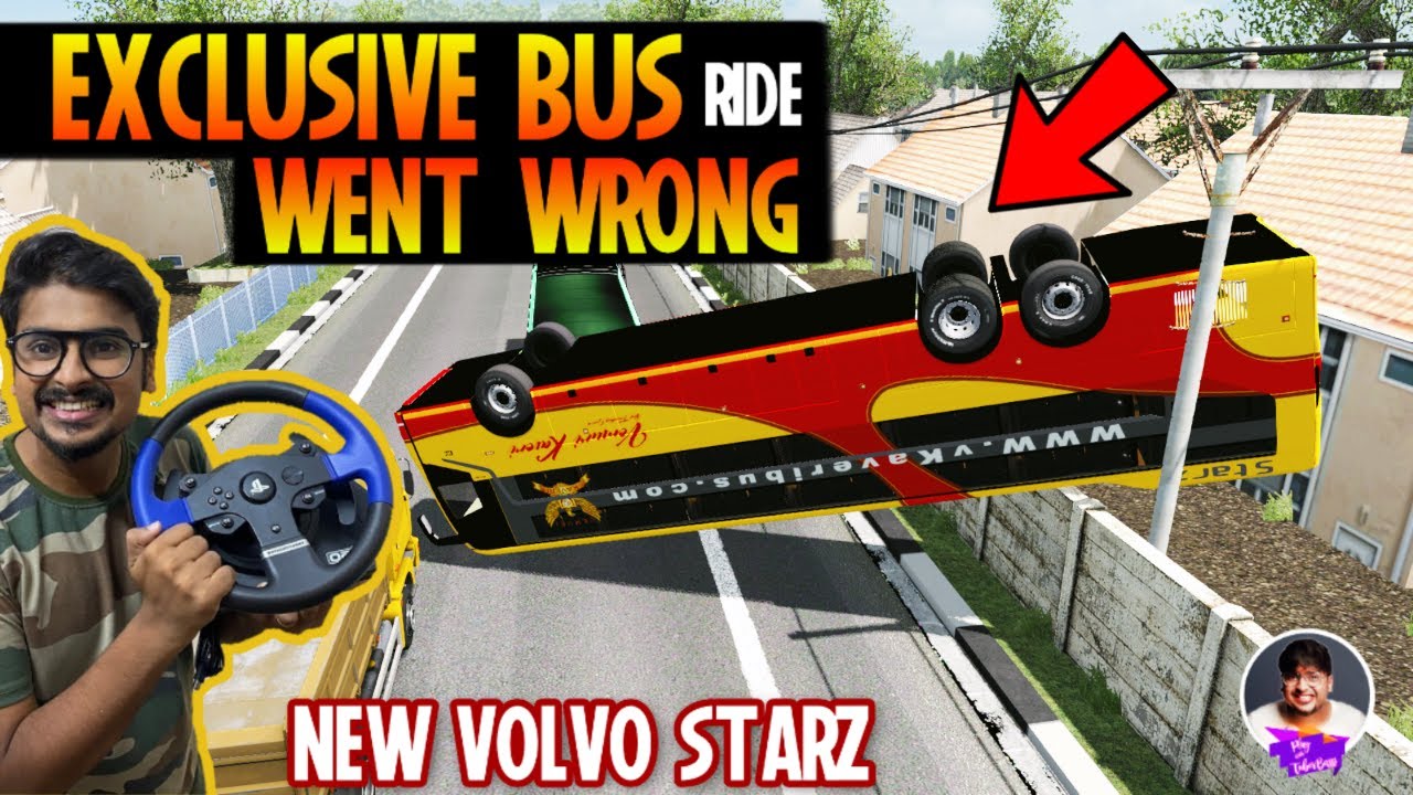 A MAJOR TRAFFIC JAM 😱BECAUSE OF OUR BUS🥵🥵- EURO TRUCK SIMULATOR IN TAMIL | BUS DRIVING