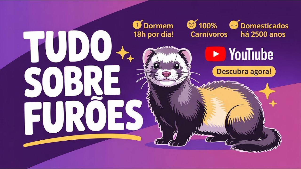 FURÃO: 10 Curiosidades + Guia Completo de Cuidados e Alimentação