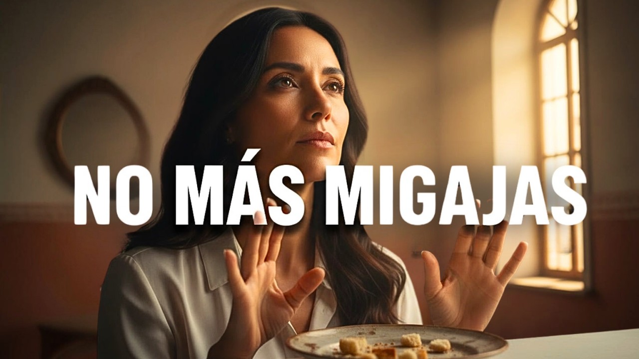 No aceptes migajas conoce tu verdadero valor en Cristo | Oración con Jesús