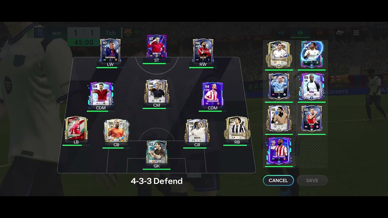 FC mobile sorry for the boring game