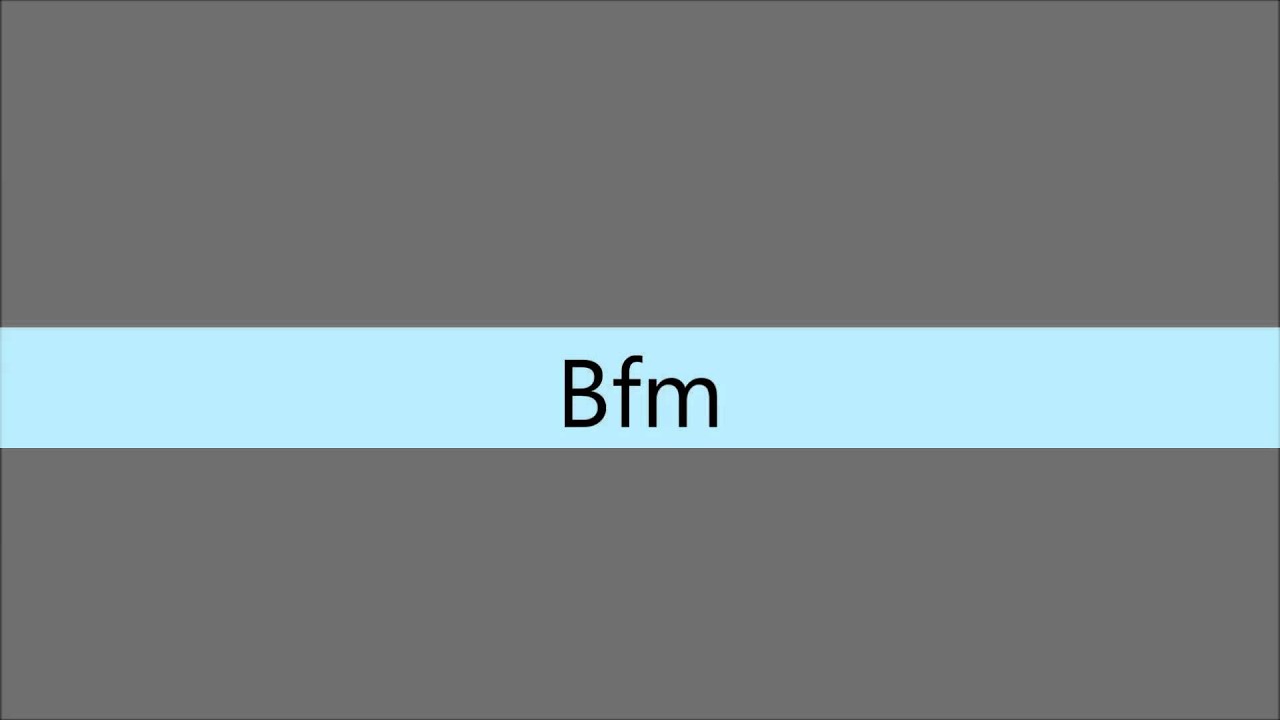 Bfm (My first music composed by me!)