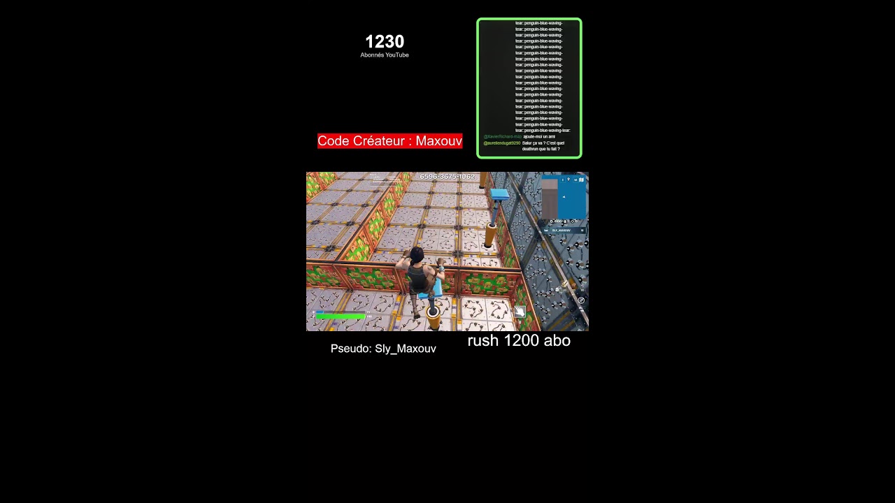 yo je suis samuel  code createur : Maxouv #Fortnite #lives #shorts