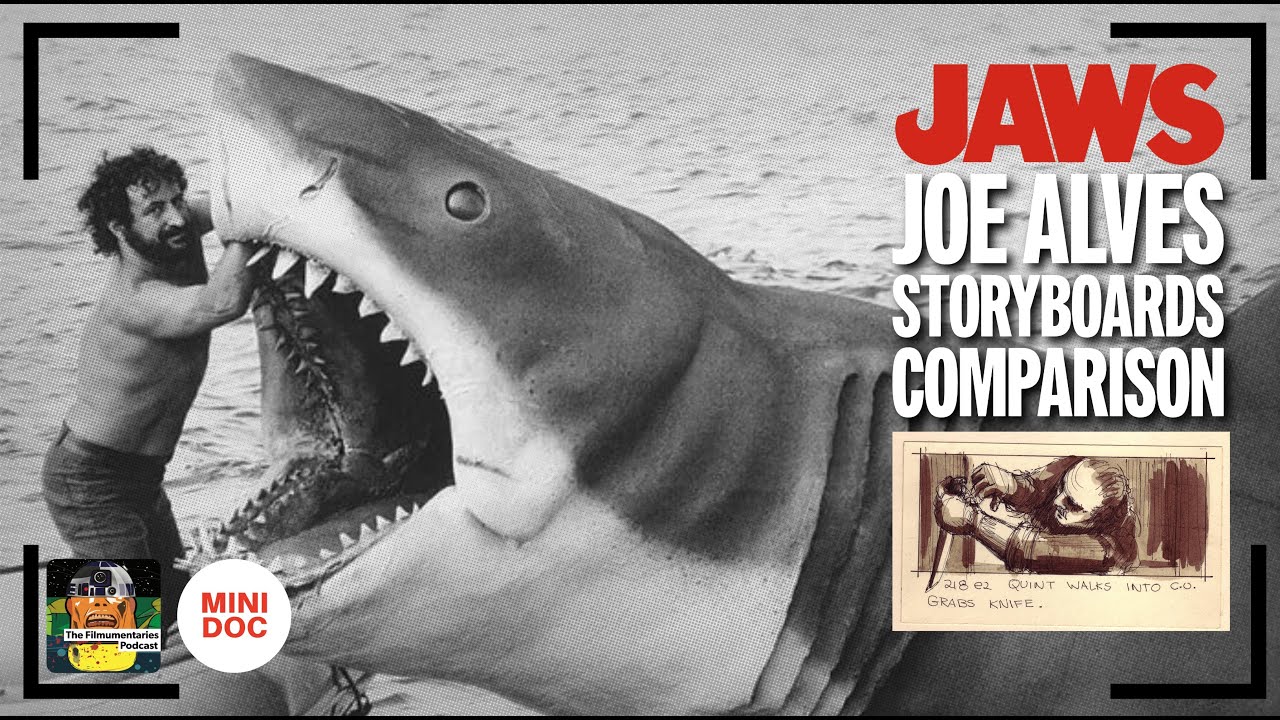 Joe Alves JAWS Storyboard Comparison