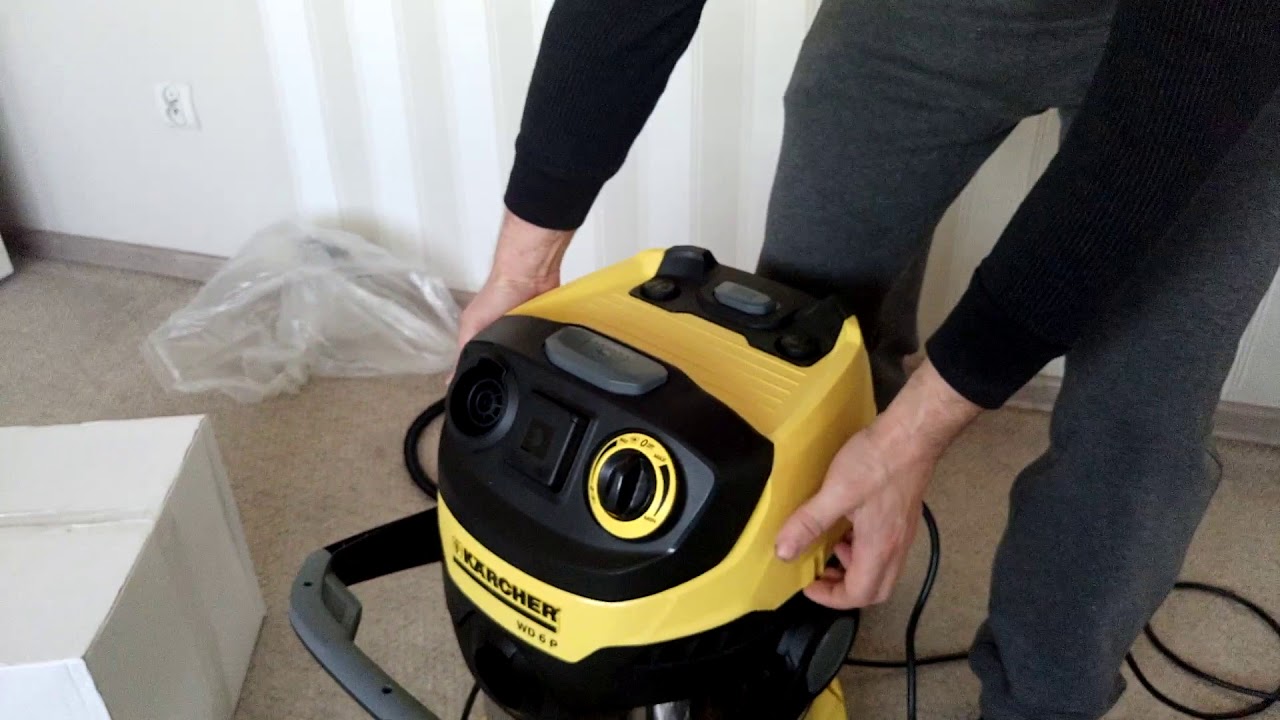TEST ODKURZACZ KARCHER WD 6 P PREMIUM i rozpakowanie