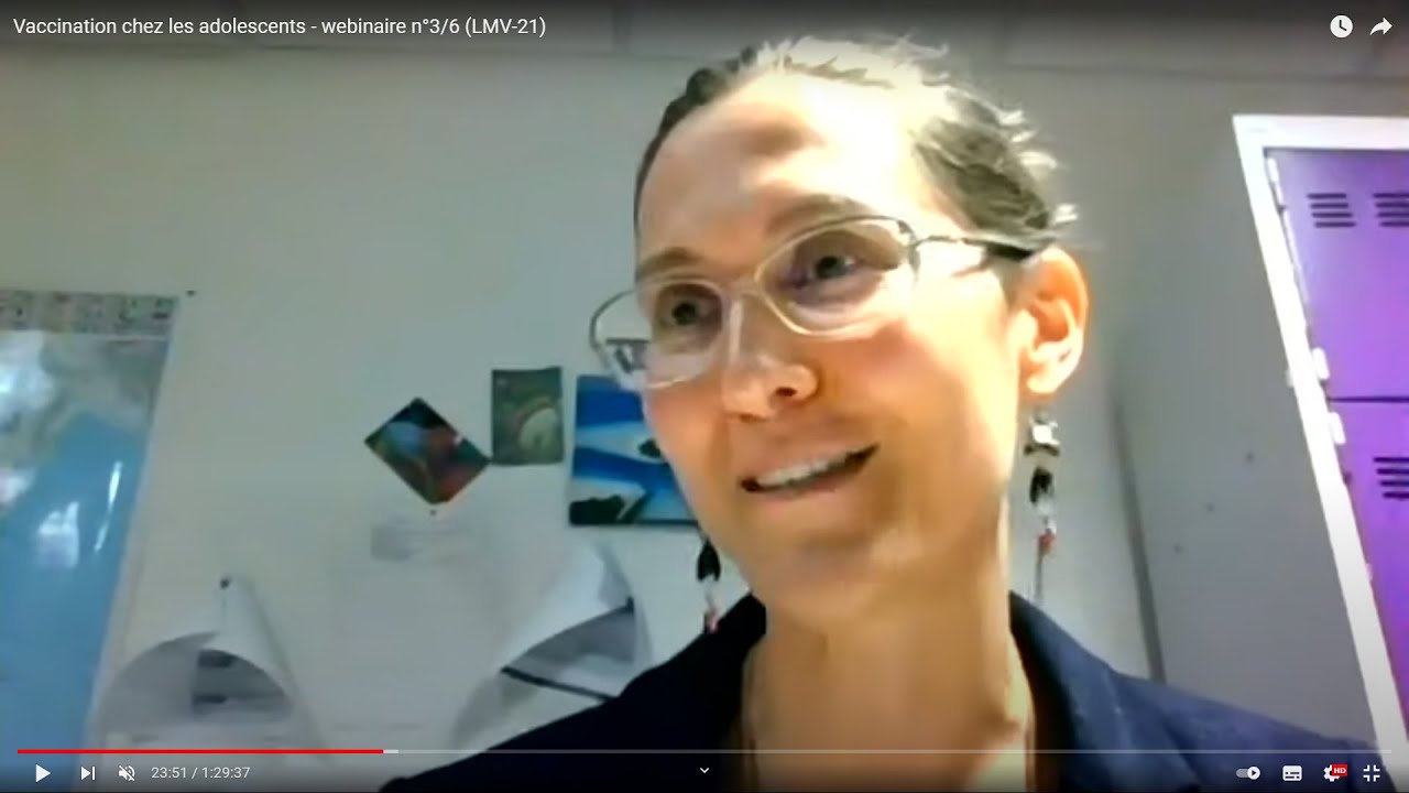 Webinaire sur la vaccination chez les adolescents - Nantes (3/6)