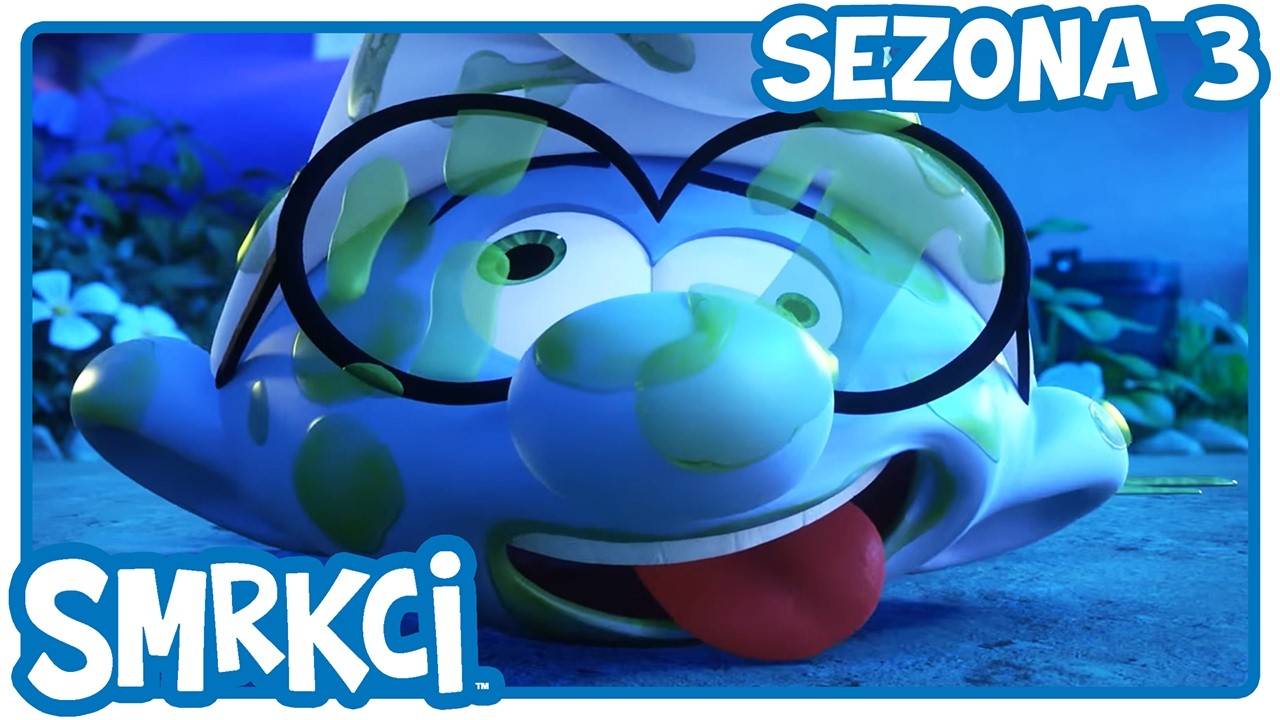 Pošast v vasi 🔴 NOVA EPIZODA 🔴| Smrkci v slovenščini | Risanke za otroke