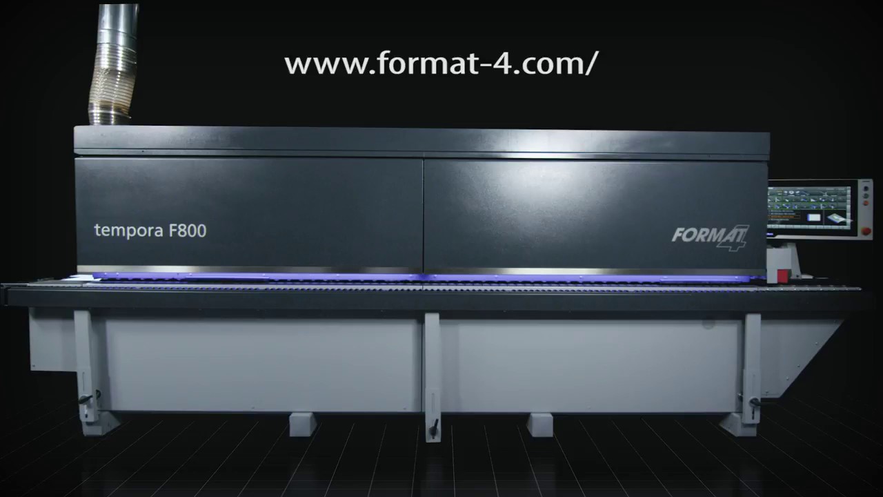 Agregat industrial pentru aplicarea cantului | tempora F800 | Format-4