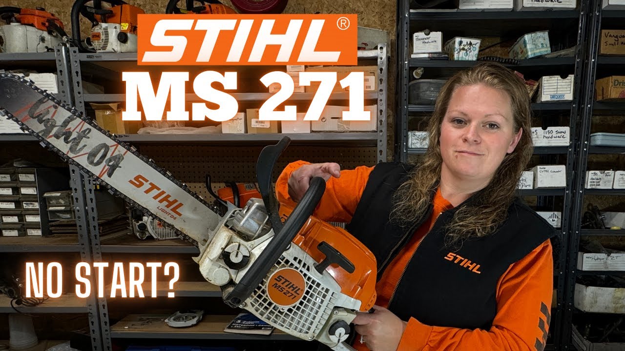 Stihl MS 271 Chainsaw!  Why Won't My Chainsaw Start ?!   Bad Gas? Let's Find Out!