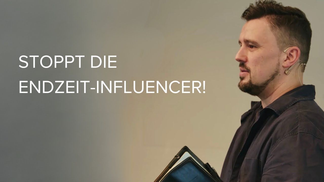 Stoppt die Endzeit-Influencer! – Pastor Waldemar Justus