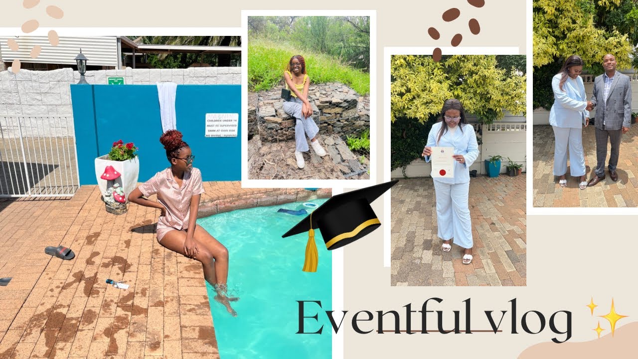 Grad vlog | Botanical Gardens | Stayaway in Bloem 💙✨