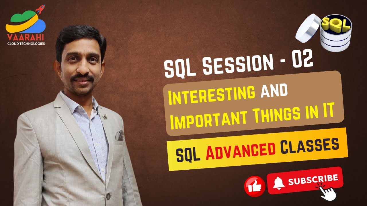 SQL Class 2: Interesting & Important Things in IT Industry | Batch 3 |Vaarahi Cloud Technologies #IT