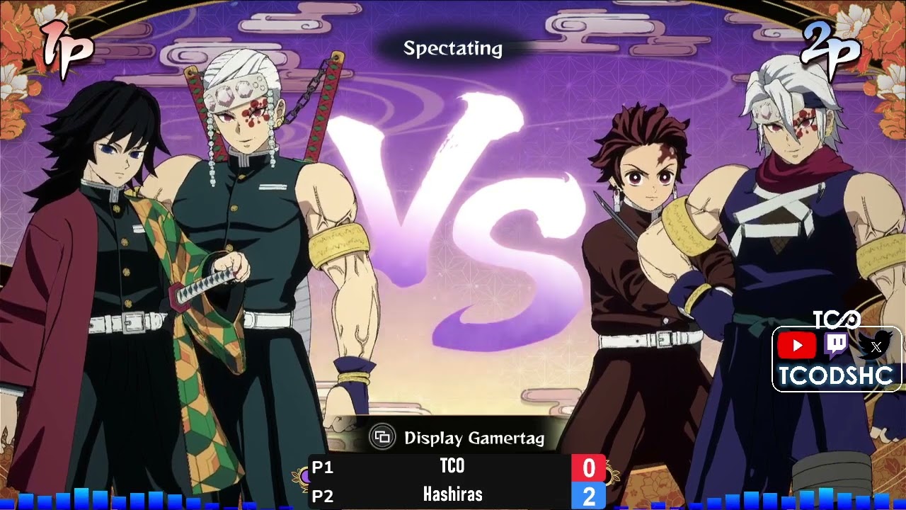 [Xbox] TCO vs Hashiras 3v3 CB - Demon Slayer Hinokami Chronicles 2