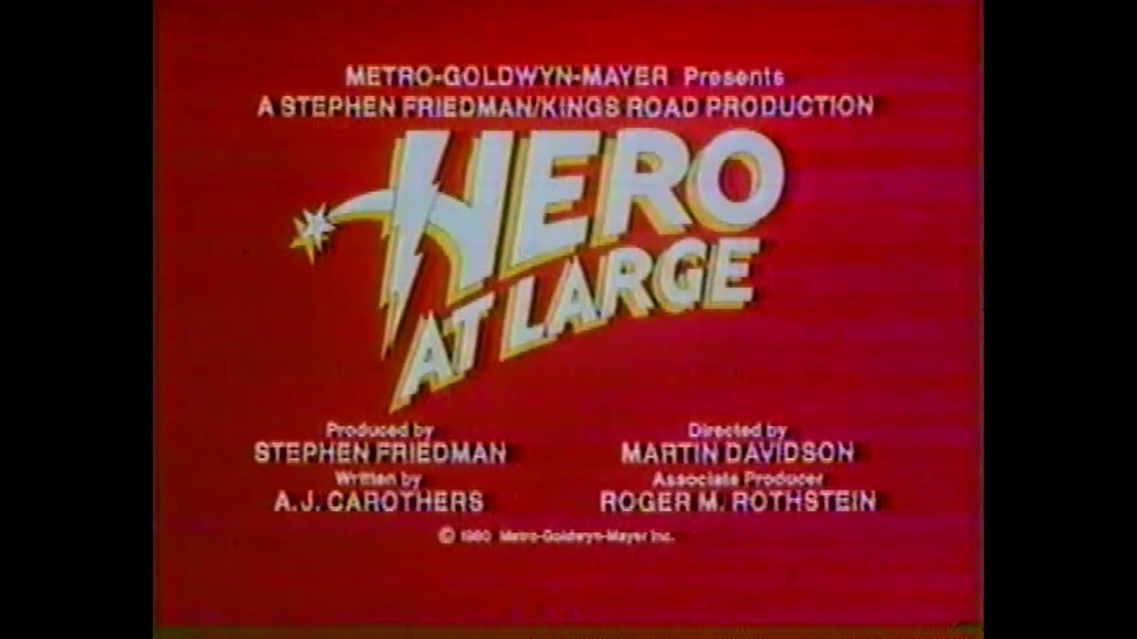 Hero At Large 1980 TV Spot