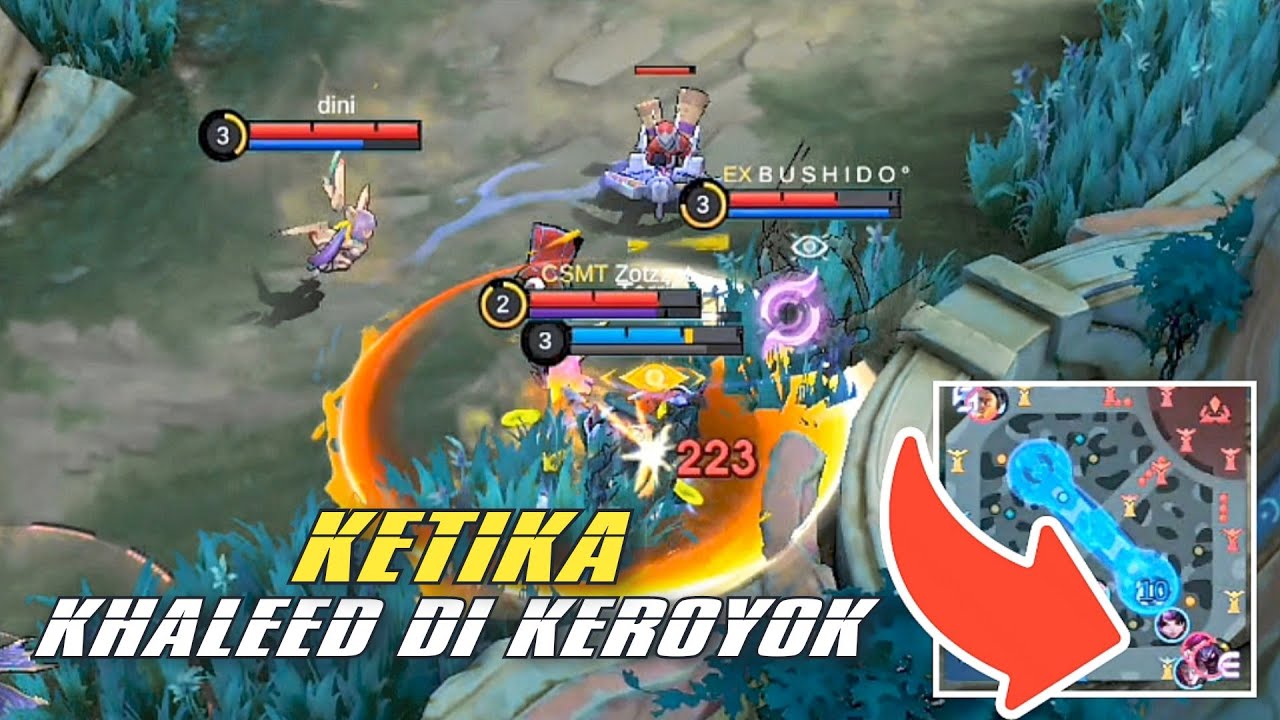 APA JADINYA SETELAH KHALEED DI KEROYOK // AND YANG TIDAK TERDUGA - #mobilelegends #roamers 