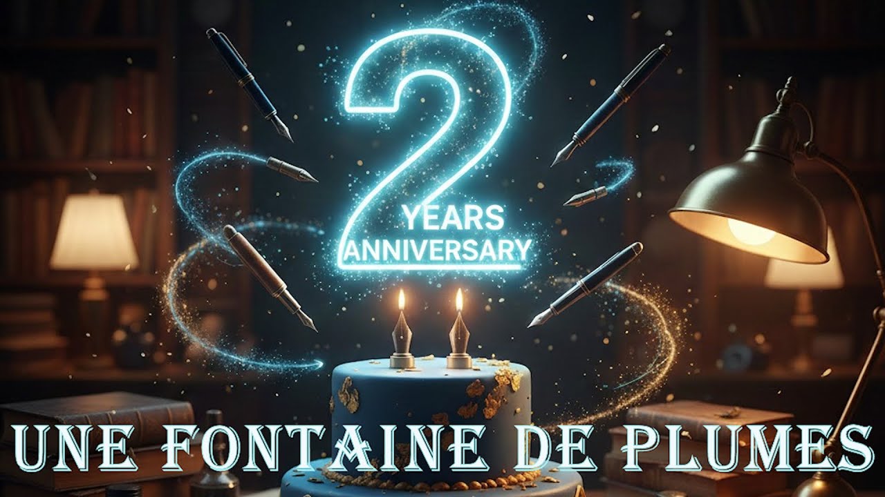 Une Fontaine de Plumes : 2 ans ....