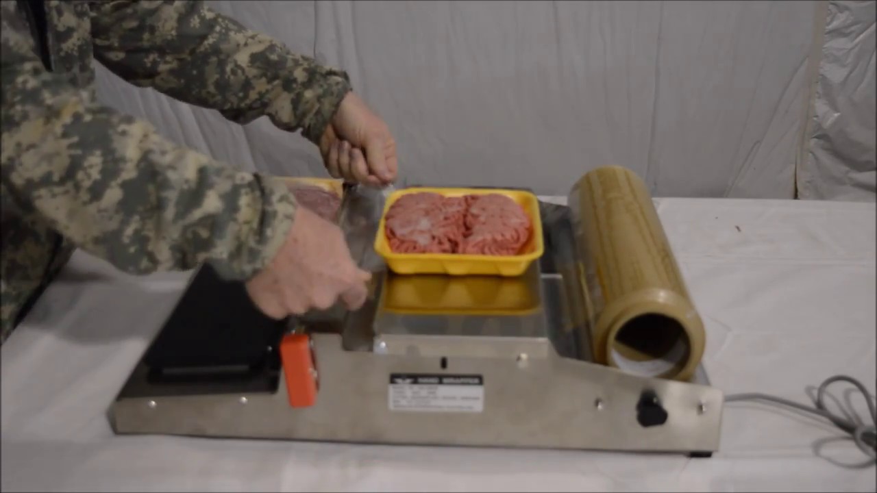 Meat Wrapper Film Threading and Packaging