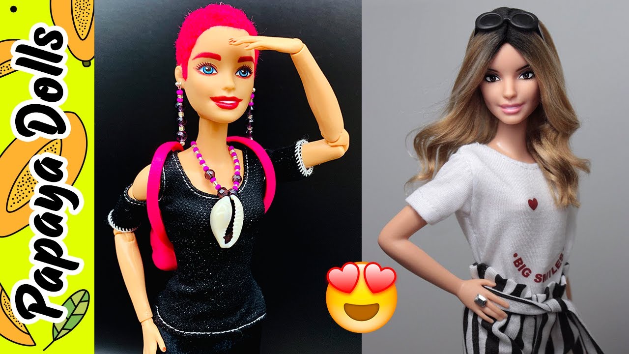 Stunning Makeover Transformation of Barbie 🎀 Tutorial Hairstyles for Barbie